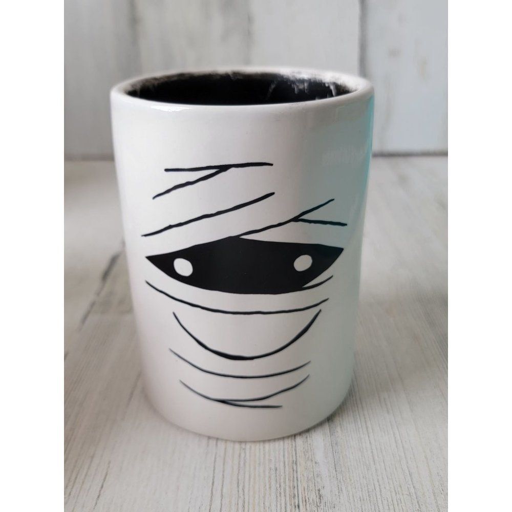 Rae Dunn Mummy‎ candle AS IS Trick or Treat Halloween home decor